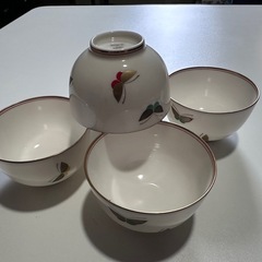  昭和レトロ 湯呑み 5個セットの画像