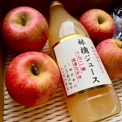 【在庫1本】青森県産🍎1.5kg（6個分）丸々入った添加物の入ってない林檎ジュース🍎の画像