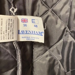 LAVENHAM メンズ キルティングジャケット サイズ36（素材用）の画像