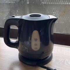 【中古】T-fal 電気ケトル 0.8L ブラック KO39