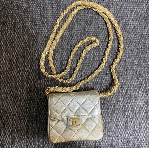 超希少❗️CHANEL シャネル チェーンポシェット マイクロ マトラッセ