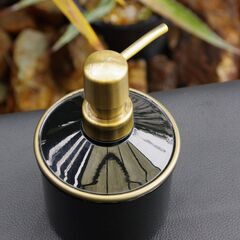 【新品/未使用】素地のナカジマ/MUDDY( コズミックノワール) 泡ハンドソープディスペンサー 350mlの画像