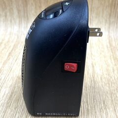 【G858】イーチャンス (e-chance)/スターライフ/ファストヒーター/ブラック/タイマー付き/卓上/電気ヒーター/ファンヒーター/黒の画像