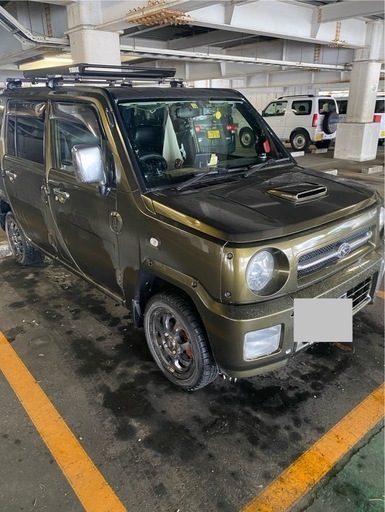 ダイハツネイキッド 社外レアバンパー （ネイキッドのあなたのテールは 