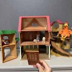 シルバニアファミリー 大きいサイズ まとめて 中古の画像