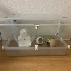 ハムスター  小動物 飼育用ケージ　グラスハーモニー450プラスの画像