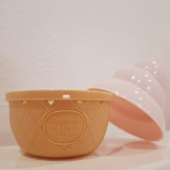 ソフトクリーム型♡小物入れ♡ピンクの画像