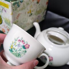 「バラクラ　イングリッシュ　ガーデン」　ポット　カップ　セット　の画像