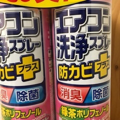 アース　エアコン洗浄スプレー　２本の画像