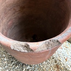 備前焼、水がめ、⑥の画像