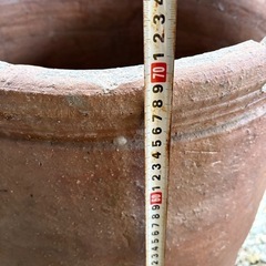 備前焼、水がめ、⑥の画像