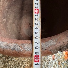 備前焼、水がめ、⑥の画像