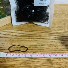 【中古】ヘアゴム/髪ゴム＋ヘアクリップ2個の画像