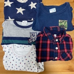 ベビー服 長袖 サイズ90 5着まとめ売り