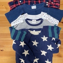 ベビー服 長袖 サイズ90 5着まとめ売りの画像