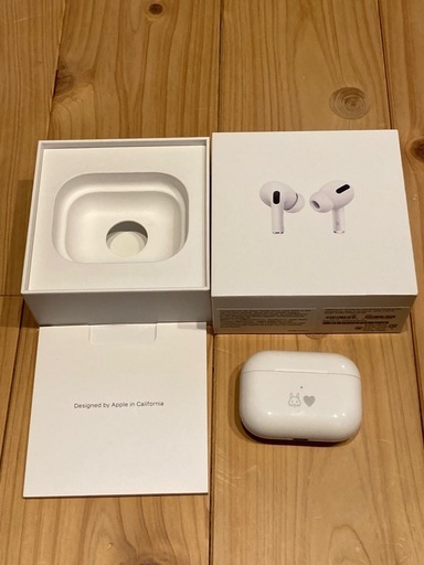 Apple　AirpodsPro エアーポッズプロ　\n第1世代 刻印あり　アップルストア購入
