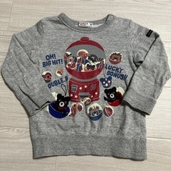 MIKIHOUSE DOUBLE.B スウェット トレーナー 長...