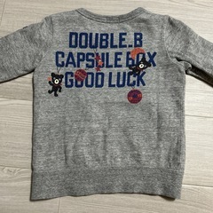 MIKIHOUSE DOUBLE.B スウェット トレーナー 長袖 90の画像