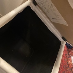 無料でお譲りします　IKEA BOSNAS オットマン　の画像