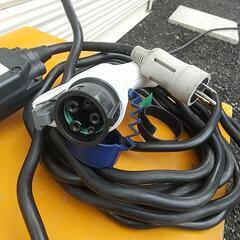 日産リーフ100v充電ケーブル動作確認済みの画像