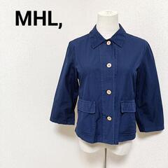 MHL エムエイチエル 美品 コットンジャケット アウター 紺色...
