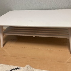 【3月中旬まで】リビング用ローテーブル　横90㎝✖️縦50㎝✖️...