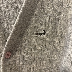 ラコステ　カーディガン Lの画像