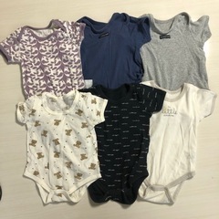 最終お値下げ😊 子供服★半袖ロンパース6枚セット(コメント欄ご参...