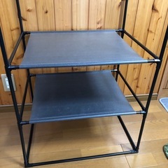 組み立てハンガーラックの画像