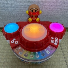 アンパンマン楽器シリーズ 光るドレミファ マジカルボンゴ 太鼓の画像