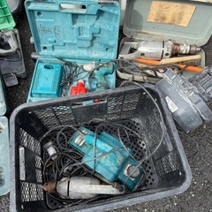 現状品　工具セット　電動工具集塵機　グラインダー　ドリルの画像
