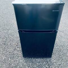 ?アイリスオーヤマ　ノンフロン冷凍冷蔵庫　KRSD-9B-B