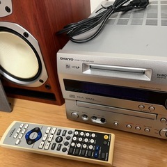 【決まりました】コンポ　オンキョーONKYO FR-N7TX MDは使えませんの画像