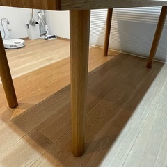 無印良品　ダイニングテーブル
の画像