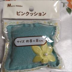 新品ピンクッション、まち針、チャコペンシル3点セットの画像