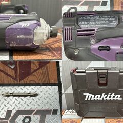 【中古】マキタ Makita TD001G 充電式インパクトドライバ ケース付き 40Vmaxの画像
