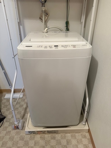 【超美品】YWMT45H1(アーバンホワイト) 全自動洗濯機 上開 洗濯4.5kg