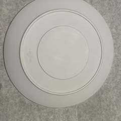 有田焼 やま平窯 frame30cmプレート(青泡)【ラウンドプレート 30cm の画像