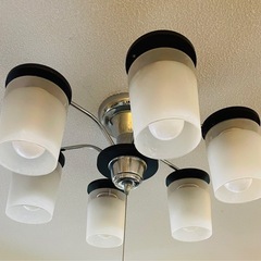 オーデリックODELICシャンデリア6灯SH778L天井照明LED電球付生産終了品の画像