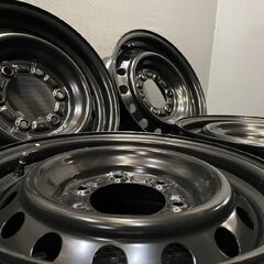 【新車外し】TOYOTA トヨタ 200系ハイエース レジアスエース 純正ホイール 純正スチールホイール 15インチ 4本 6J6HPCD139.7+35　(VVH09)