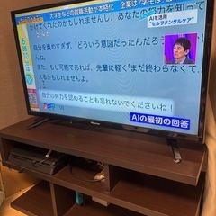ハイセンス　テレビ　テレビボード