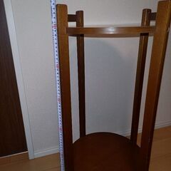 木製　キャスター   付物置