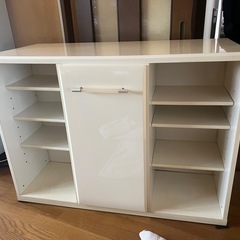 キッチンボード　カウンターボード　白