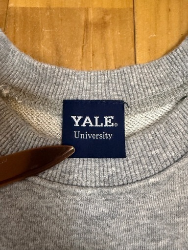 YALE イエール カレッジプリント スウェットシャツ L相当