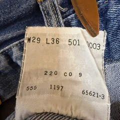 LEVI’S 501XX USA製 90s 555 BIGE バレンシアの画像