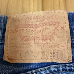 LEVI’S 501XX USA製 90s 555 BIGE バレンシアの画像