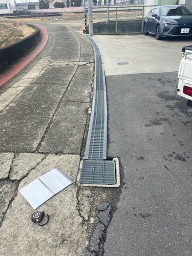 溝蓋　鉄板　