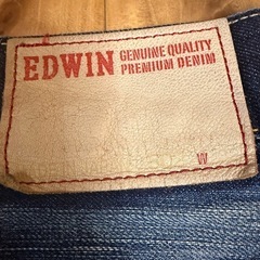 EDWINエドウィン502 W32 L32 鬼ヒゲ 蜂の巣 赤タブ 赤耳の画像