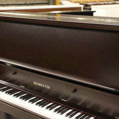 試弾・現物確認大歓迎！ハンドメイド系の名器　シュベスター　木目　国産ピアノの画像