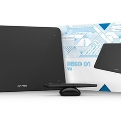 XP-Pen Deco 01 v2 ペンタブレット 本体の画像